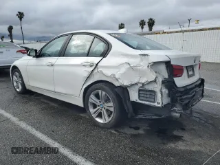 2017 BMW 3 Series 320i with VIN WBA8E1G50HNU14029, listed as a Copart auction lot 48386015 with 87,852 mi miles and Salvage Title. Bid and sale history available at carsss.com. Image 2.