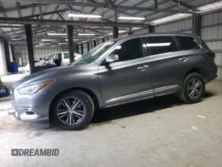 2020 Infiniti QX60 Pure with VIN 5N1DL0MN7LC532388, listed as a Copart auction lot 54425585 with 120,417 mi miles and Salvage Title. Bid and sale history available at DreamBid. Image 1.
