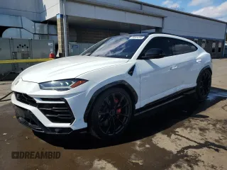 2019 Lamborghini Urus z VIN ZPBUA1ZL2KLA04482, wystawiony jako Copart lot #50124345 z przebiegiem 15 051 mil mil oraz Szkody całkowita. Historia ofert i sprzedaży dostępna na DreamBid. Obrazek 1.