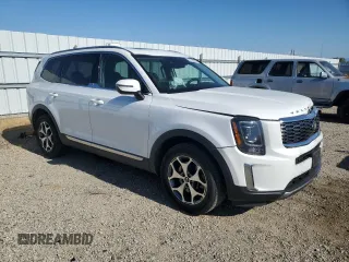 2021 Kia Telluride EX with VIN 5XYP3DHC2MG104890, listed as a Copart auction lot 57723325 with 89,122 mi miles and Salvage title. Bid and sale history available at DreamBid. Image 4.