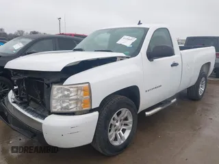 2007 Chevrolet Silverado 1500 Work Truck with VIN 1GCEC14057E602516, listed as a IAAI auction lot 41434497 with 276,087 mi miles. Bid and sale history available at carsss.com. Image 2.