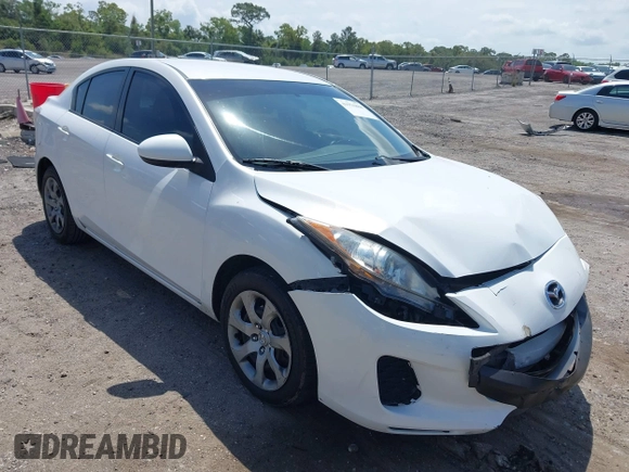 2013 Mazda 3 i SV with VIN JM1BL1TF5D1744232, listed as a IAAI auction lot 41976808 with 138,108 mi miles. Bid and sale history available at carsss.com. Image 1.