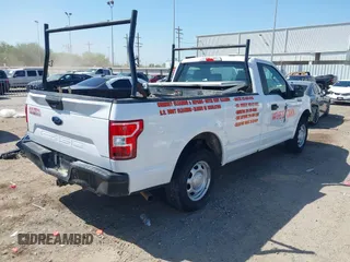 2019 Ford F-150 XL with VIN 1FTMF1CBXKKD47748, listed as a IAAI auction lot 41983277 with 120,933 mi miles. Bid and sale history available at carsss.com. Image 4.