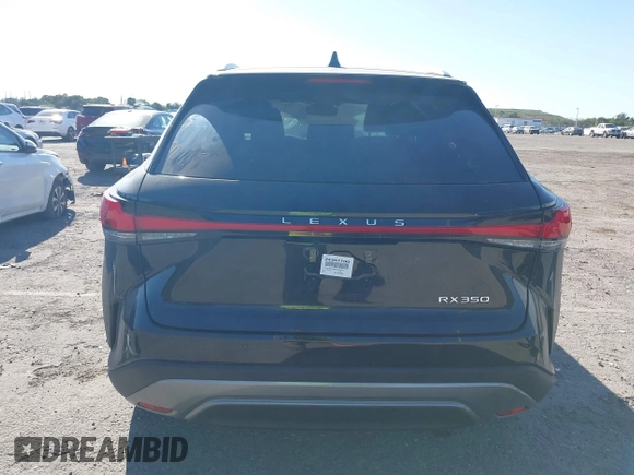 2024 Lexus RX with VIN JTJCHMAA3R2018477, listed as a IAAI auction lot 41738156 with 7,480 mi miles. Bid and sale history available at carsss.com. Image 17.