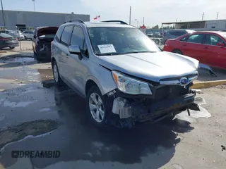 2016 Subaru Forester 2.5i Premium with VIN JF2SJADC8GH549569, listed as a IAAI auction lot 41828984 with 96,413 mi miles. Bid and sale history available at carsss.com. Image 1.