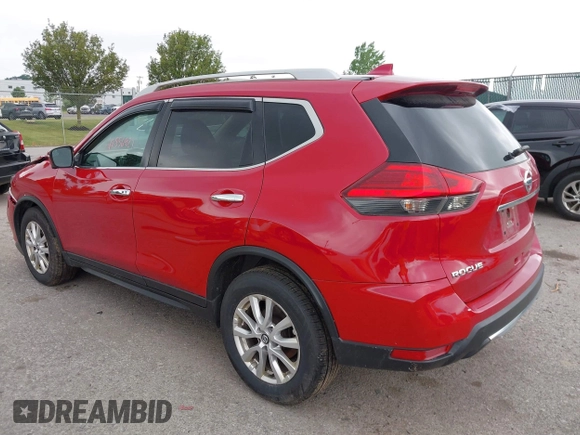 2017 Nissan Rogue SL with VIN 5N1AT2MV0HC796574, listed as a IAAI auction lot 42556921 with 180,752 mi miles and . Bid and sale history available at DreamBid. Image 3.