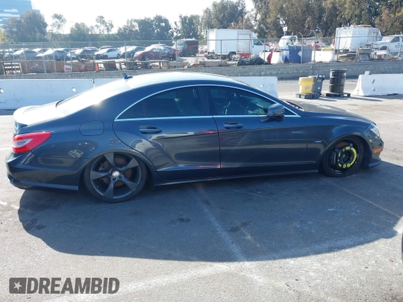 2012 Mercedes-Benz CLS 550 with VIN WDDLJ9BB9CA021186, listed as a IAAI auction lot 41388368 with 115,575 mi miles and . Bid and sale history available at DreamBid. Image 13.