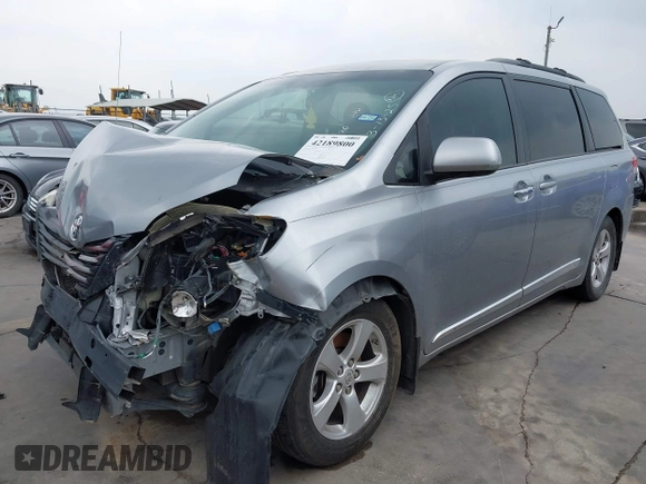2013 Toyota Sienna LE AAS with VIN 5TDKK3DC0DS300178, listed as a IAAI auction lot 42189800 with 265,568 mi miles and . Bid and sale history available at DreamBid. Image 17.