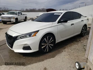 2021 Nissan Altima 2.5 SR with VIN 1N4BL4CV7MN394058, listed as a Copart auction lot 46739545 with 59,906 mi miles and Salvage Title. Bid and sale history available at carsss.com. Image 1.