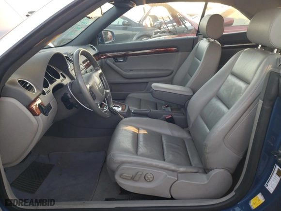 2006 Audi A4 1.8T with VIN WAUAC48H26K009547, listed as a Copart auction lot 80162544 with 98,589 mi miles and Salvage Title. Bid and sale history available at carsss.com. Image 7.