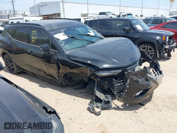 2021 Chevrolet Blazer LT с VIN 3GNKBDR46MS509533, выставлен на аукционе IAAI как лот 42074311 с пробегом 55 311 миль миль и . История ставок и продаж доступна на DreamBid. Изображение 1.