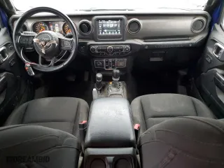 2020 Jeep Wrangler Unlimited Sport Altitude with VIN 1C4HJXDG4LW186904, listed as a Copart auction lot 43958065 with 141,677 mi miles and Clean Title. Bid and sale history available at carsss.com. Image 8.
