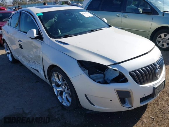 2014 Buick Regal GS with VIN 2G4GT5GX9E9253302, listed as a IAAI auction lot 42012519 with 101,692 mi miles. Bid and sale history available at carsss.com. Image 6.