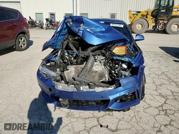2014 BMW 4 Series 435i with VIN WBA3T3C57EJ876494, listed as a Copart auction lot 80781524 with 49,541 mi miles and Salvage title. Bid and sale history available at DreamBid. Image 11.