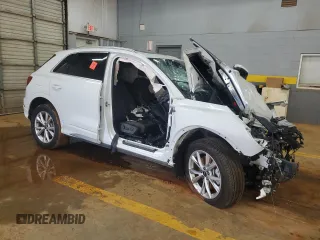 2025 Audi Q3 S line Premium z VIN WA1DECF37S1004205, wystawiony jako Copart lot #58781785 z przebiegiem Nie podano mil oraz Szkoda całkowita • Salvage title. Historia ofert i sprzedaży dostępna na DreamBid. Obrazek 4.
