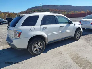 2005 Chevrolet Equinox LS with VIN 2CNDL23F756058315, listed as a IAAI auction lot 40744047 with 103,387 mi miles. Bid and sale history available at carsss.com. Image 4.