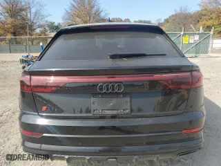 2024 Audi Q8 Prestige with VIN WA1FVBF1XRD004113, listed as a Copart auction lot 77616284 with 7,520 mi miles and Salvage Title. Bid and sale history available at carsss.com. Image 6.
