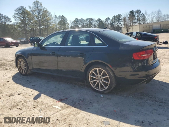 2015 Audi A4 Premium Plus with VIN WAUFFAFL5FN020589, listed as a Copart auction lot 47411625 with 119,682 mi miles and Clean Title. Bid and sale history available at carsss.com. Image 2.