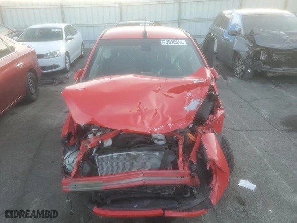 2016 Chevrolet Spark EV LT with VIN KL8CL6S01GC586259, listed as a Copart auction lot 72823034 with 0 mi miles and Salvage Title. Bid and sale history available at carsss.com. Image 5.