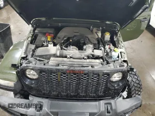 2021 Jeep Gladiator Willys z VIN 1C6HJTAG4ML615353, wystawiony jako Copart lot #59330675 z przebiegiem 40 353 mil mil oraz Szkoda całkowita • Salvage title. Historia ofert i sprzedaży dostępna na DreamBid. Obrazek 11.