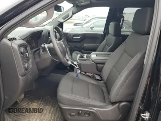 2024 Chevrolet Silverado 1500 Custom with VIN 3GCPDBEK8RG158264, listed as a Copart auction lot 46501385 with 2,382 mi miles and Salvage Title. Bid and sale history available at DreamBid. Image 7.