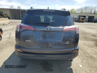 2017 Toyota RAV4 LE with VIN JTMBFREV7HJ167056, listed as a Copart auction lot 54156215 with 93,475 mi miles and Salvage Title. Bid and sale history available at carsss.com. Image 6.