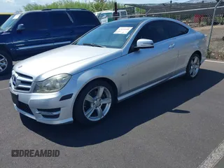 2012 Mercedes-Benz C 250 with VIN WDDGJ4HB0CF742530, listed as a IAAI auction lot 42433948 with 124,474 mi miles and . Bid and sale history available at DreamBid. Image 2.