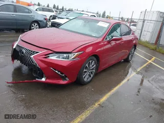 2022 Lexus ES with VIN 58ACZ1B15NU119942, listed as a IAAI auction lot 41785863 with 42,854 mi miles. Bid and sale history available at carsss.com. Image 22.