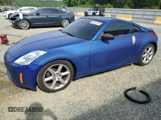 2003 Nissan 350Z Enthusiast with VIN JN1AZ34D43T103517, listed as a Copart auction lot 55512175 with 232,665 mi miles and Salvage Title. Bid and sale history available at carsss.com. Image 1.