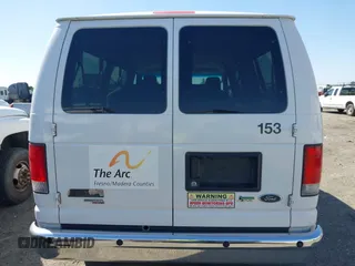 2014 Ford Econoline Passenger XL with VIN 1FBNE3BL9EDA22177, listed as a IAAI auction lot 42097378 with 232,100 mi miles. Bid and sale history available at carsss.com. Image 16.