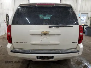 2008 Chevrolet Suburban LTZ with VIN 1GNFK16368R193216, listed as a Copart auction lot 43755925 with 222,905 mi miles and Salvage Title. Bid and sale history available at carsss.com. Image 6.