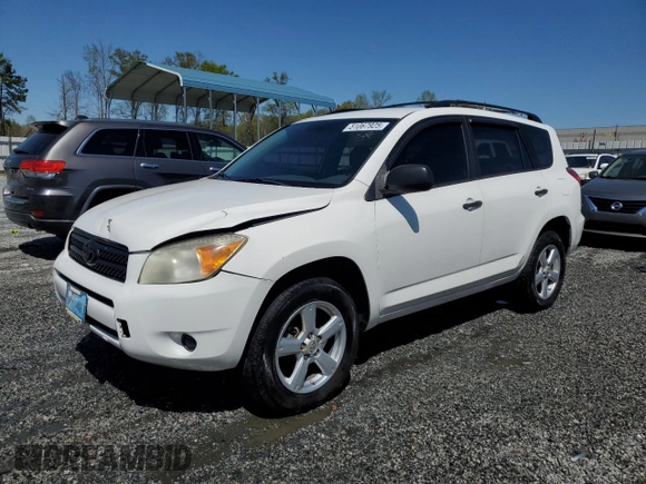 2006 Toyota RAV4 with VIN JTMBD33V665012901, listed as a Copart auction lot 51067925 with 189,775 mi miles and Salvage Title. Bid and sale history available at carsss.com. Image 1.