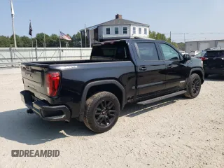 2021 GMC Sierra 1500 with VIN 1GTP9GEK1MZ410699, listed as a Copart auction lot 69913004 with 70,303 mi miles and Salvage Title. Bid and sale history available at DreamBid. Image 3.