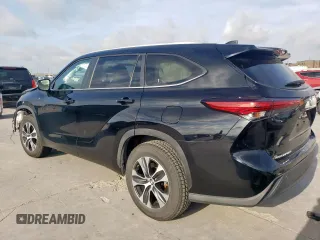 2023 Toyota Highlander L with VIN 5TDKDRAH8PS037181, listed as a Copart auction lot 61659995 with 53,767 mi miles and Salvage title. Bid and sale history available at DreamBid. Image 2.