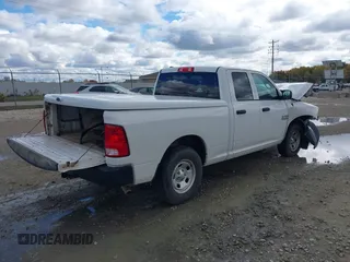 2017 Ram 1500 Express with VIN 1C6RR7FG4HS596893, listed as a IAAI auction lot 40593289 with 39,523 mi miles. Bid and sale history available at carsss.com. Image 4.