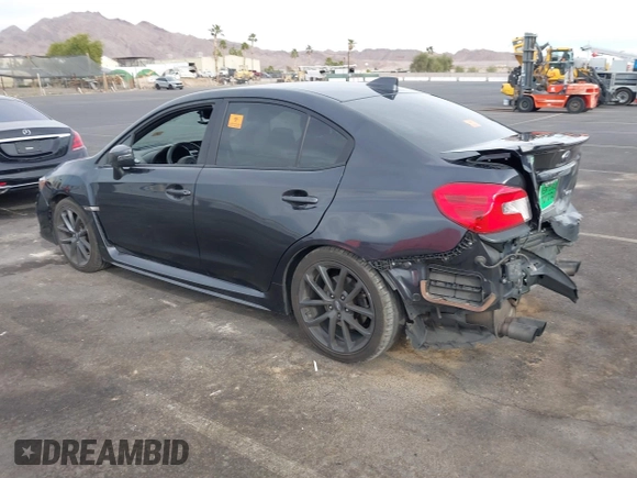 2018 Subaru WRX Limited with VIN JF1VA1L69J8826976, listed as a IAAI auction lot 41117370 with 118,587 mi miles. Bid and sale history available at carsss.com. Image 3.