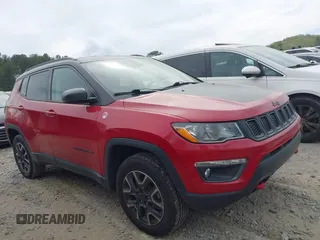 2020 Jeep Compass Trailhawk with VIN 3C4NJDDB8LT207748, listed as a IAAI auction lot 41963469 with 66,496 mi miles and . Bid and sale history available at carsss.com. Image 13.