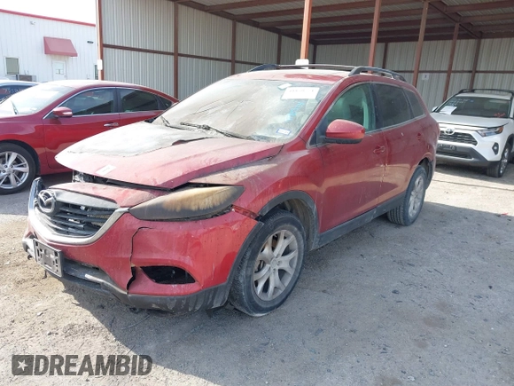 2015 Mazda CX-9 Touring with VIN JM3TB2CA9F0448745, listed as a IAAI auction lot 41859771 with Not Provided miles and . Bid and sale history available at DreamBid. Image 2.