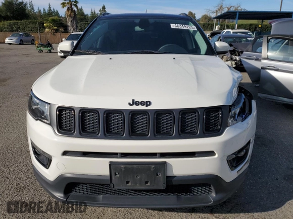 2021 Jeep Compass Altitude with VIN 3C4NJCBB5MT564013, listed as a Copart auction lot 46349225 with 36,561 mi miles and Salvage title. Bid and sale history available at DreamBid. Image 5.