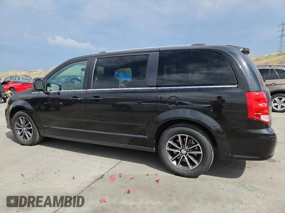 2017 Dodge Grand Caravan SXT with VIN 2C4RDGCG8HR852661, listed as a Copart auction lot 54617535 with 266,866 mi miles and Clean Title. Bid and sale history available at DreamBid. Image 2.