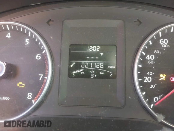 2012 Volkswagen Jetta SE с VIN 3VWDX7AJXCM105012, выставлен на аукционе IAAI как лот 41654667 с пробегом 221 128 миль миль и . История ставок и продаж доступна на DreamBid. Изображение 15.