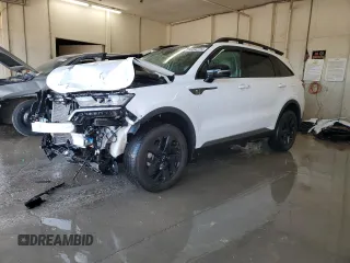 2023 Kia Sorento X-Line S with VIN 5XYRLDLC8PG196169, listed as a Copart auction lot 86290194 with 20,288 mi miles and Salvage Title. Bid and sale history available at carsss.com. Image 1.