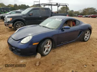 2007 Porsche Cayman S with VIN WP0AB29837U780341, listed as a Copart auction lot 79162094 with Not Provided miles and Salvage Title. Bid and sale history available at DreamBid. Image 1.