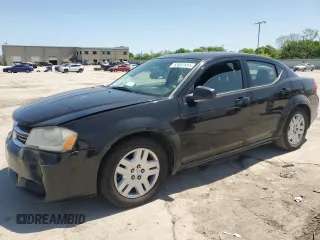 2014 Dodge Avenger SE z VIN 1C3CDZABXEN155448, wystawiony jako Copart lot #53031915 z przebiegiem 217 862 mil mil oraz Szkoda całkowita • Salvage title. Historia ofert i sprzedaży dostępna na DreamBid. Obrazek 1.