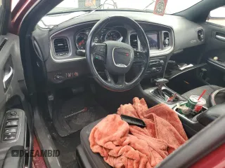2019 Dodge Charger SXT with VIN 2C3CDXBG4KH721185, listed as a Copart auction lot 57872325 with 123,429 mi miles and Salvage title. Bid and sale history available at DreamBid. Image 8.