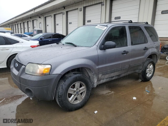 2007 Ford Escape XLS with VIN 1FMYU02Z47KB90057, listed as a Copart auction lot 44045855 with 198,461 mi miles and Non Repairable. Bid and sale history available at carsss.com. Image 1.