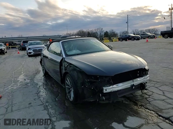 2015 Audi A5 Premium with VIN WAUCFAFH2FN007118, listed as a Copart auction lot 44328285 with 59,679 mi miles and Salvage title. Bid and sale history available at DreamBid. Image 14.