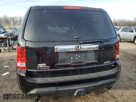 2014 Honda Pilot EX-L with VIN 5FNYF4H79EB043755, listed as a Copart auction lot 44129595 with 174,467 mi miles and Salvage title. Bid and sale history available at DreamBid. Image 6.