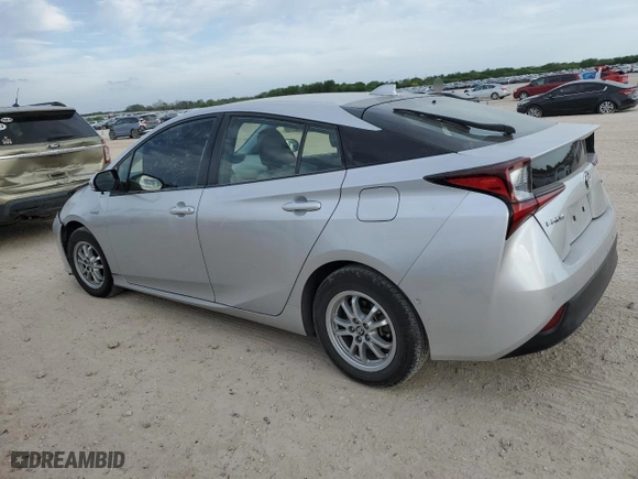 2022 Toyota Prius L Eco with VIN JTDKAMFU9N3167048, listed as a Copart auction lot 53555445 with 54,563 mi miles and Salvage Title. Bid and sale history available at carsss.com. Image 2.