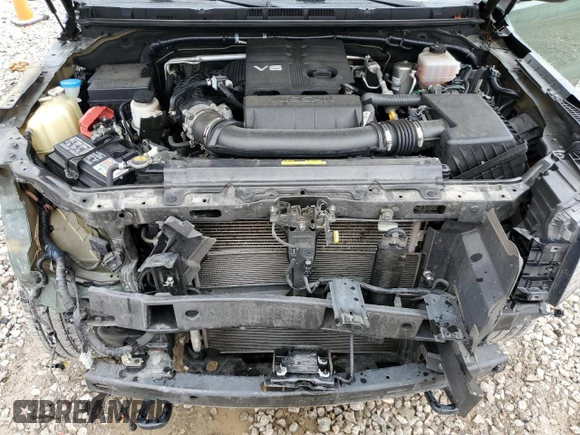 2022 Nissan Frontier SV with VIN 1N6ED1FK7NN603138, listed as a Copart auction lot 80751284 with 76,547 mi miles and Salvage Title. Bid and sale history available at carsss.com. Image 11.